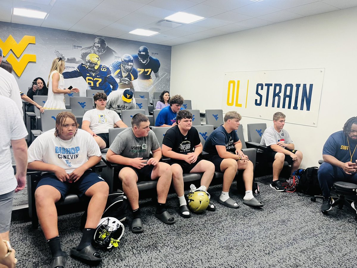 Thatcher Trotter (@thatcher_74_) on Twitter photo Had a great day a West Virginia University yesterday. Great to be back on campus!
<a href="/coach_hadac/">Coach Isaac</a> <a href="/CoachAndersonOL/">Chad Anderson</a> <a href="/HirschGarrett/">G.Hirsch</a> <a href="/CoachBicknell/">Coach Bicknell</a> Had a great day a West Virginia University yesterday. Great to be back on campus!
<a href="/coach_hadac/">Coach Isaac</a> <a href="/CoachAndersonOL/">Chad Anderson</a> <a href="/HirschGarrett/">G.Hirsch</a> <a href="/CoachBicknell/">Coach Bicknell</a>