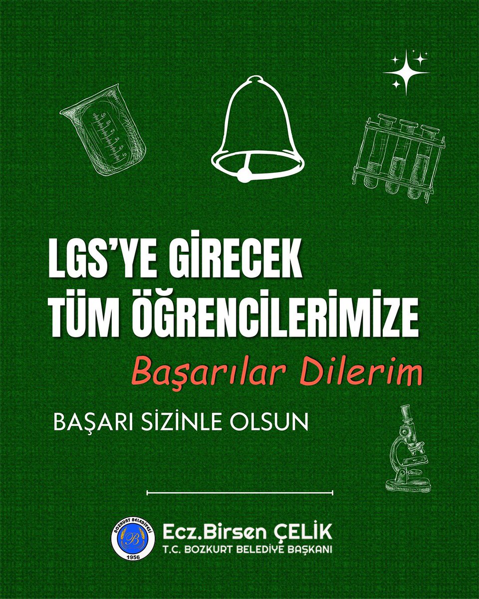 Birsen Çelik (@birsencelik20) on Twitter photo Yarın LGS'ye girecek, hayatlarına yön vermek için ter dökecek tüm öğrencilerimize başarılar diliyorum. Başarı her daim sizinle olsun. Yarın LGS'ye girecek, hayatlarına yön vermek için ter dökecek tüm öğrencilerimize başarılar diliyorum. Başarı her daim sizinle olsun.