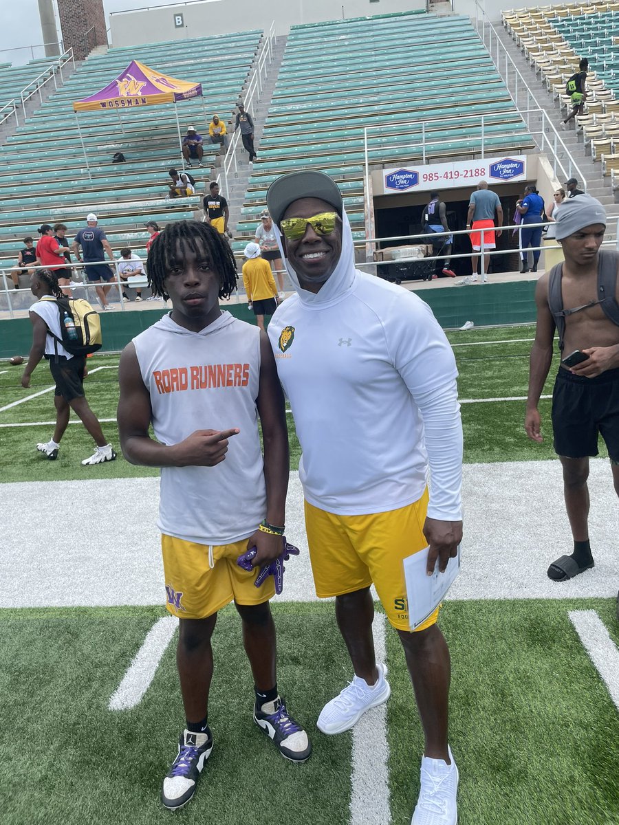 Had a great weekend in Hammond✅Grateful to be able to compete✅
<a href="/CoachSlaughter2/">Coach Slaughter SLU</a> <a href="/Coach_Scelfo/">Frank Scelfo</a> <a href="/RossJynx/">Ross Jenkins</a> <a href="/twillie16/">Trey Willie</a> <a href="/WossmanHSFB/">Wossman Wildcat Football</a> <a href="/senseixali/">Sensei Ali</a> <a href="/CoachJohnDiarse/">John Diarse II</a>