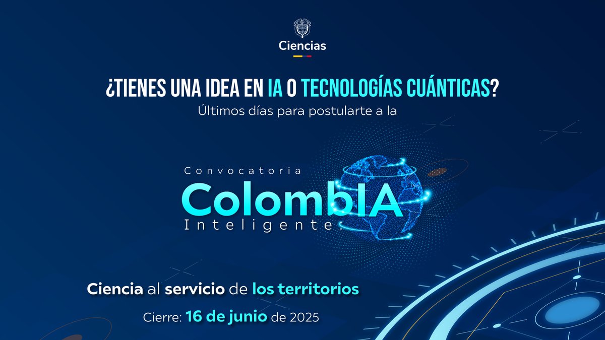 MinCiencias Colombia tweet media