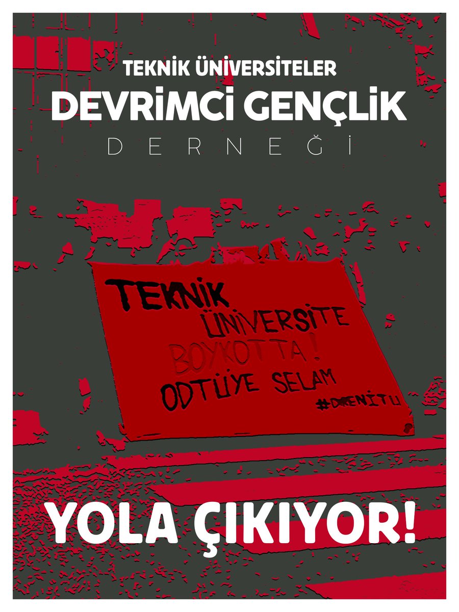 devtek_'s tweet image. Teknik Üniversitelerde Devrimci Gençlik var!

AKP iktidarı, teknik üniversiteleri yıllardır sadece kendi düzenine hizmet edecek “kalifiye elemanlar” yetiştiren birer fabrika olarak görüyor. Üniversiteler, iktidarın kayyum rektörler aracılığı ile uyguladığı politikalar, yandaş…