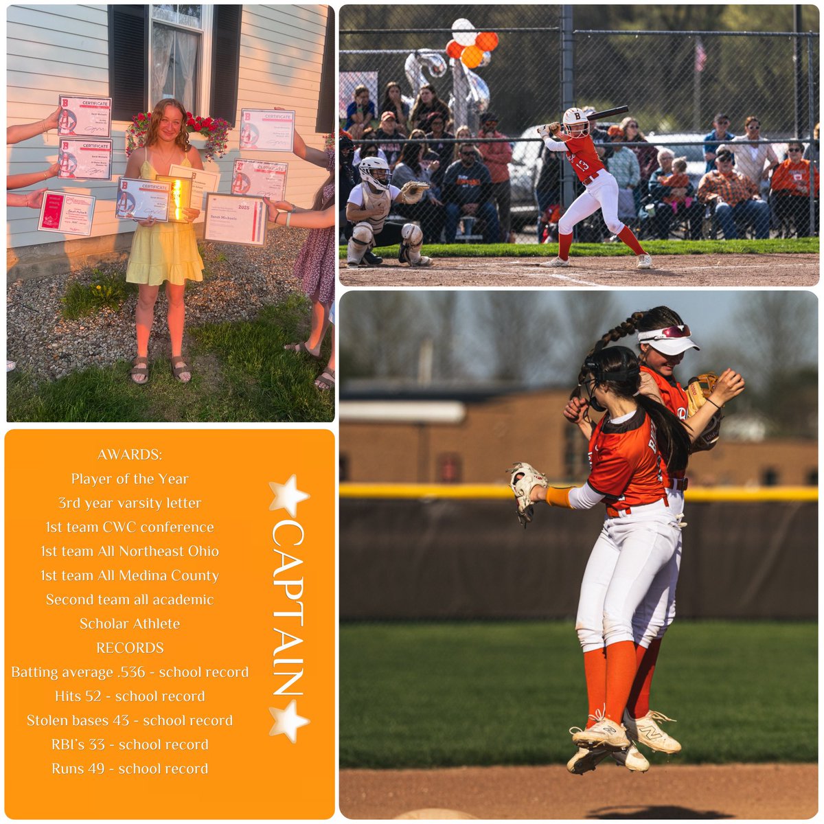 Bucksoftball's tweet photo. Congratulations to our Player of the Year, Sarah Michaels, Offensive POY Eleanor Shaw, and Defensive POY Casandra Minarchick https://t.co/4eGJZ0KRgk