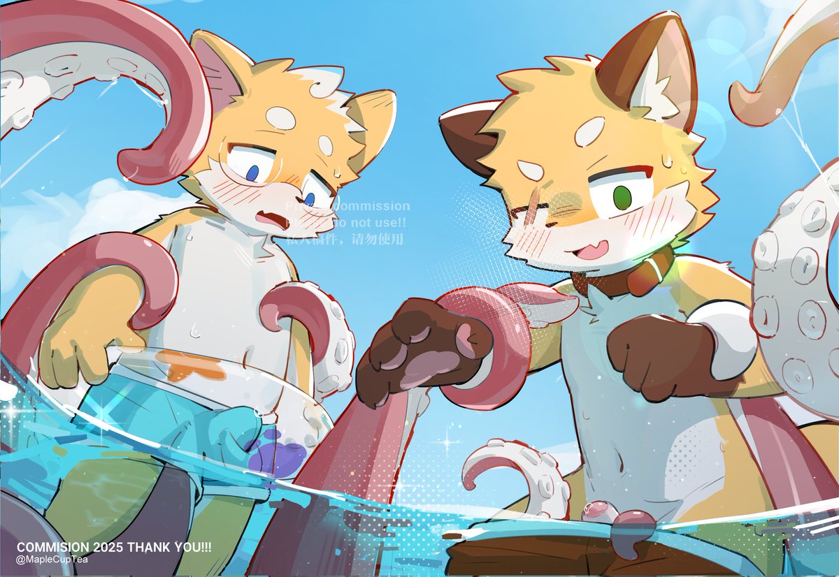 CM thank you~
水里的触手不要乱摸哦👅