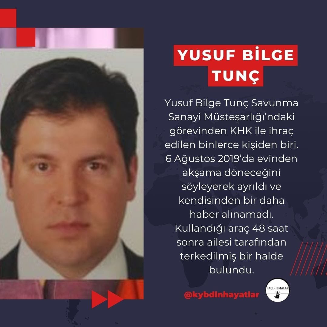 6 yıl oldu Yusuf Bilge Tunç kaybolalı. Ne mezarı var, ne bir mezuniyet fotoğrafı. Ne bir son söz, ne bir veda… Sadece sessizlik. Ailesi her gün ‘belki bugün’ diyor. Ama koca bir devlet, 6 yıldır tek bir kelime etmiyor.

6Yıldır YusufKayıp