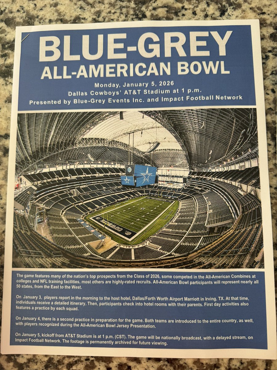 Haris Arnautovic 3⭐️OT (@harisarn20) on Twitter photo Super thankful to be invited to the Blue-Grey All-American bowl!
<a href="/BlueGreyFB/">Blue-Grey All-American Bowl</a> <a href="/MHS_CoachTui/">Tyler Tuiasosopo</a> Super thankful to be invited to the Blue-Grey All-American bowl!
<a href="/BlueGreyFB/">Blue-Grey All-American Bowl</a> <a href="/MHS_CoachTui/">Tyler Tuiasosopo</a>