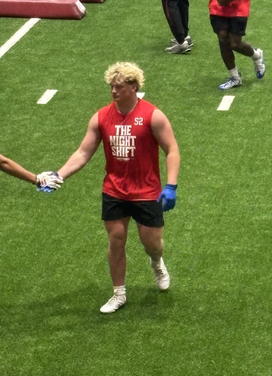 ColtonTucker34's tweet image. Had a fun time competing at the Matt Rhule football camp! @HuskerFBRecruit @PrepRedzoneNE @HuskerFootball