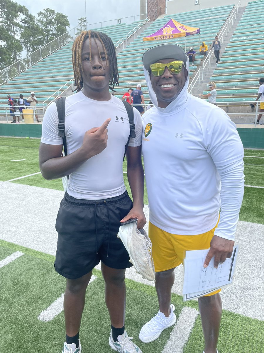 Had a great camp at <a href="/LionUpFootball/">Southeastern Football</a> I am grateful for the opportunity.

<a href="/RossJynx/">Ross Jenkins</a> <a href="/CoachSlaughter2/">Coach Slaughter SLU</a>  <a href="/WossmanHSFB/">Wossman Wildcat Football</a> <a href="/CoachJohnDiarse/">John Diarse II</a>  
<a href="/senseixali/">Sensei Ali</a>