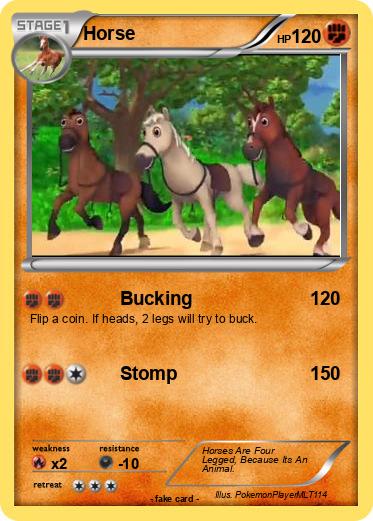 pokemoncardsbot's tweet photo. Horse https://t.co/xAIA5U8YjY