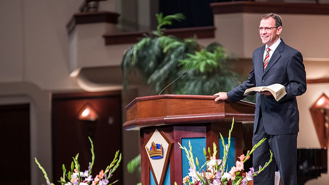 Rejoice in the Lord returns this Sunday at 11 pm ET/ 10 pm CT on NRBTV!

Be uplifted each week as Pastor Jeff Redlin shares powerful messages from God’s Word—encouraging believers and spreading the hope of the Gospel.