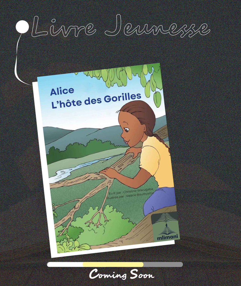 🌿 Coming Soon 🌿
Alice, l’hôte des gorilles.
Plongez au cœur de la forêt aux côtés d’Alice, jeune aventurière qui, après avoir suivi un véhicule , se retrouve seule, jusqu’à ce que de tendres gorilles lui offrent amitié.

✨ Une odyssée jeunesse pleine de  mystères à découvrir!