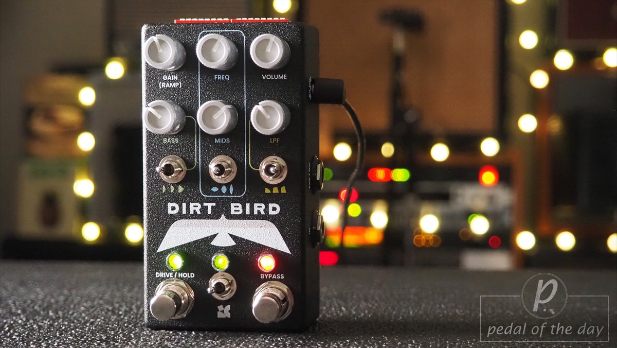 pedaloftheday's tweet photo. The Dirt Bird Limited Edition Mystery Box Overdrive Distortion from @chasebliss is an amp-crushing, tone-shaping, experimenter's dream...review and demo below, cheers!!

https://t.co/JdkrAdBZYO

#pedaloftheday #guitarpedals #guitar #pedalboard #knowyourtone #NoKings #NoKingsDay https://t.co/4McifHTAAJ