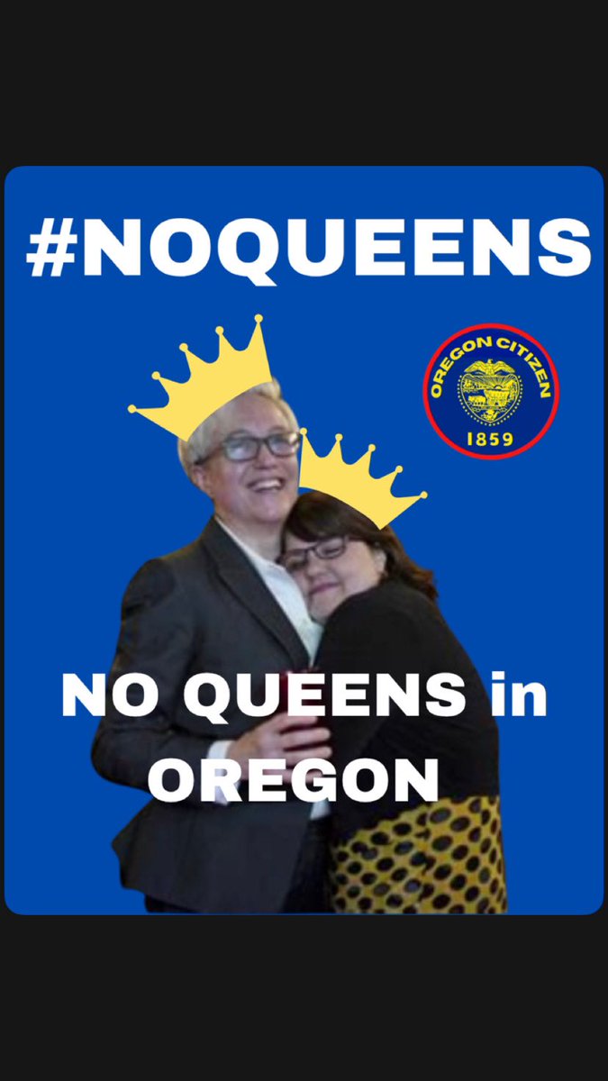oregoncitizen_'s tweet image. #noqueens 😂we are treated like their subjects! #noqueens