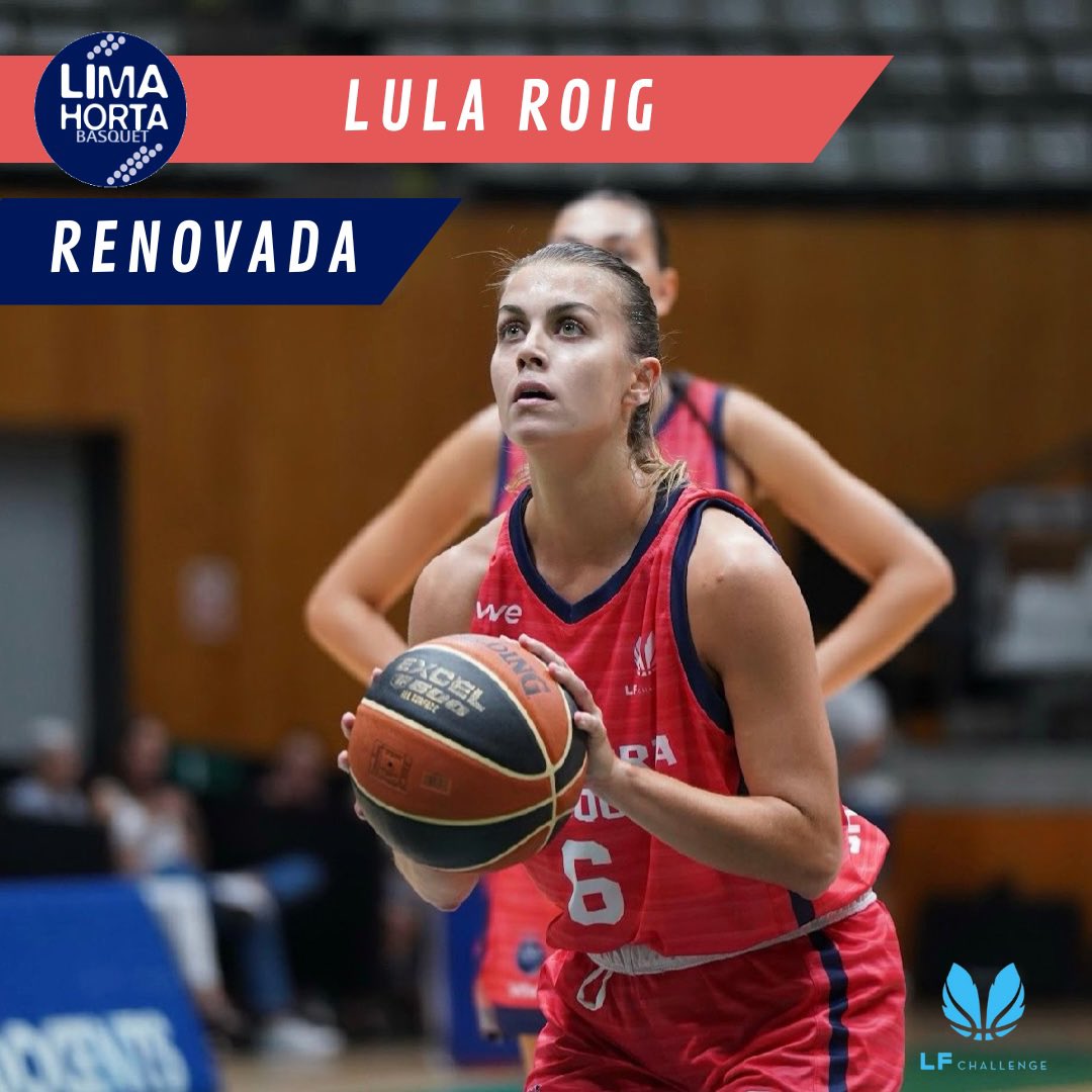 🔝 Lula Roig seguirà liderant el Lima-Horta Barcelona!

✍️ La base catalana, referent indiscutible en la temporada 2023-24, continuarà un any més dirigint l’equip barceloní.

💪🏻 Molt contents i orgullosos de sumar una nova temporada plegats, Lula!