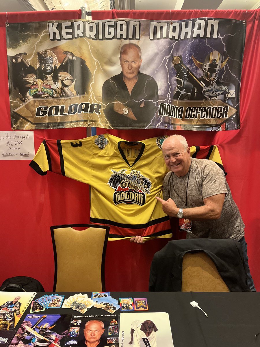 GeekyJerseys (@geekyjerseys) on Twitter photo If you're in Atlanta, come by and say hello to our friend Kerrigan Mahan at the Ranger Stop and Pop at the Omni Hotel Centennial Park Atlanta. You can also order a signed copy online from us. Email us at: support@geekyjerseys.com
#powerrangers #rangersstopandpop #goldar If you're in Atlanta, come by and say hello to our friend Kerrigan Mahan at the Ranger Stop and Pop at the Omni Hotel Centennial Park Atlanta. You can also order a signed copy online from us. Email us at: support@geekyjerseys.com
#powerrangers #rangersstopandpop #goldar