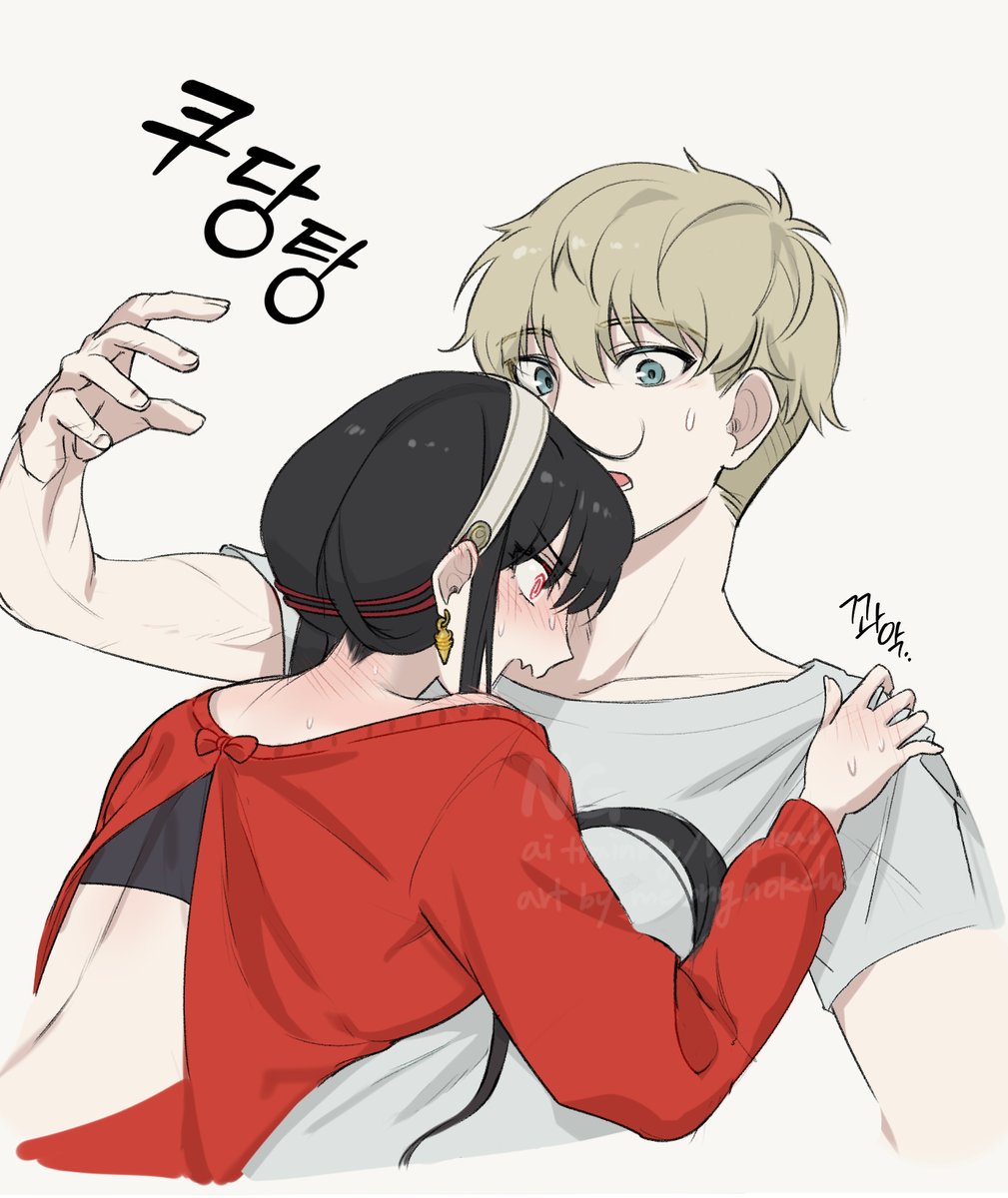 #SPY_FAMILY  #ロイヨル
로이요르의 날 기념 낙서였던 것