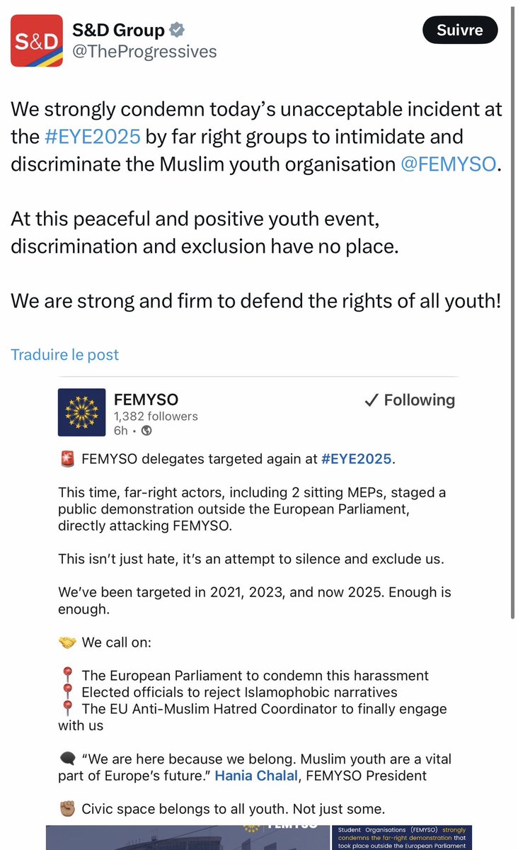 Marion Maréchal tweet media