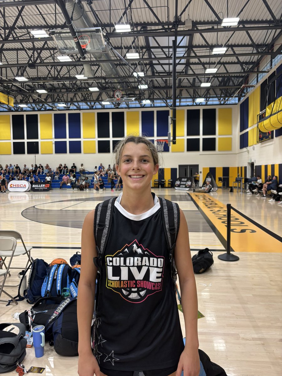 Colorado Hoops (@cohoops5280) on Twitter photo Fun backcourt matchup this morning between <a href="/ColoradoLive_SS/">COLORADO LIVE Scholastic Showcase</a> Showcase Individuals Blue & Black
<a href="/Juliet_Slater1/">Juliet Slater</a> caught fire in the 2nd half, showing her knockdown shooting & the ability to attack close outs
<a href="/santana_sabus/">Santana Sabus</a> hit a tough left hand floater to send the game to OT & hit Fun backcourt matchup this morning between <a href="/ColoradoLive_SS/">COLORADO LIVE Scholastic Showcase</a> Showcase Individuals Blue & Black
<a href="/Juliet_Slater1/">Juliet Slater</a> caught fire in the 2nd half, showing her knockdown shooting & the ability to attack close outs
<a href="/santana_sabus/">Santana Sabus</a> hit a tough left hand floater to send the game to OT & hit
