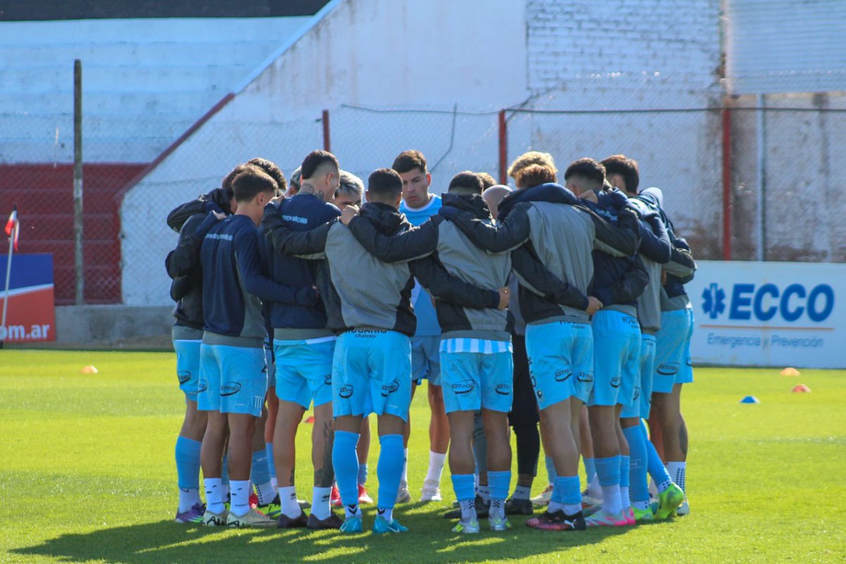 ClubARacingENG's tweet image. 0’ KICK OFF! 

The game is officially underway at the Estadio Omar Higinio Sperdutti. 

Let’s go Racing! 

#RacingCBA🩵🤍