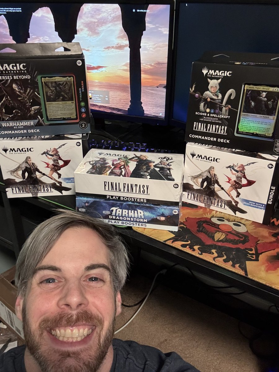 Andrew Rothwell (Rothbox) (@youjustsalty) on Twitter photo I’m so excited to announce for pride month in collab with <a href="/CMDRsealed/">Commander Sealed 2025 is INCOMING! Sept 5-7</a> , I’m running a HUGE RAFFLE for TransLifeline. I’m giving away all this product. To enter
1) go to give.translifeline.org/rothbox and donate. Every $5 is 1 entry
2) Dm me proof of donation (so I know who’s who I’m so excited to announce for pride month in collab with <a href="/CMDRsealed/">Commander Sealed 2025 is INCOMING! Sept 5-7</a> , I’m running a HUGE RAFFLE for TransLifeline. I’m giving away all this product. To enter
1) go to give.translifeline.org/rothbox and donate. Every $5 is 1 entry
2) Dm me proof of donation (so I know who’s who