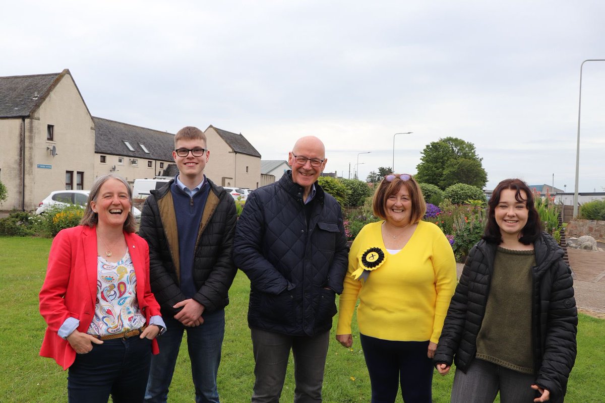 Our campaign teams were delighted to be joined by <a href="/JohnSwinney/">John Swinney</a> this morning in Invergordon on our last Saturday campaigning before the Cromarty Firth by-election this Thursday.

Please vote Odette Macdonald <a href="/theSNP/">The SNP</a> 

#ActiveSNP #VoteSNP