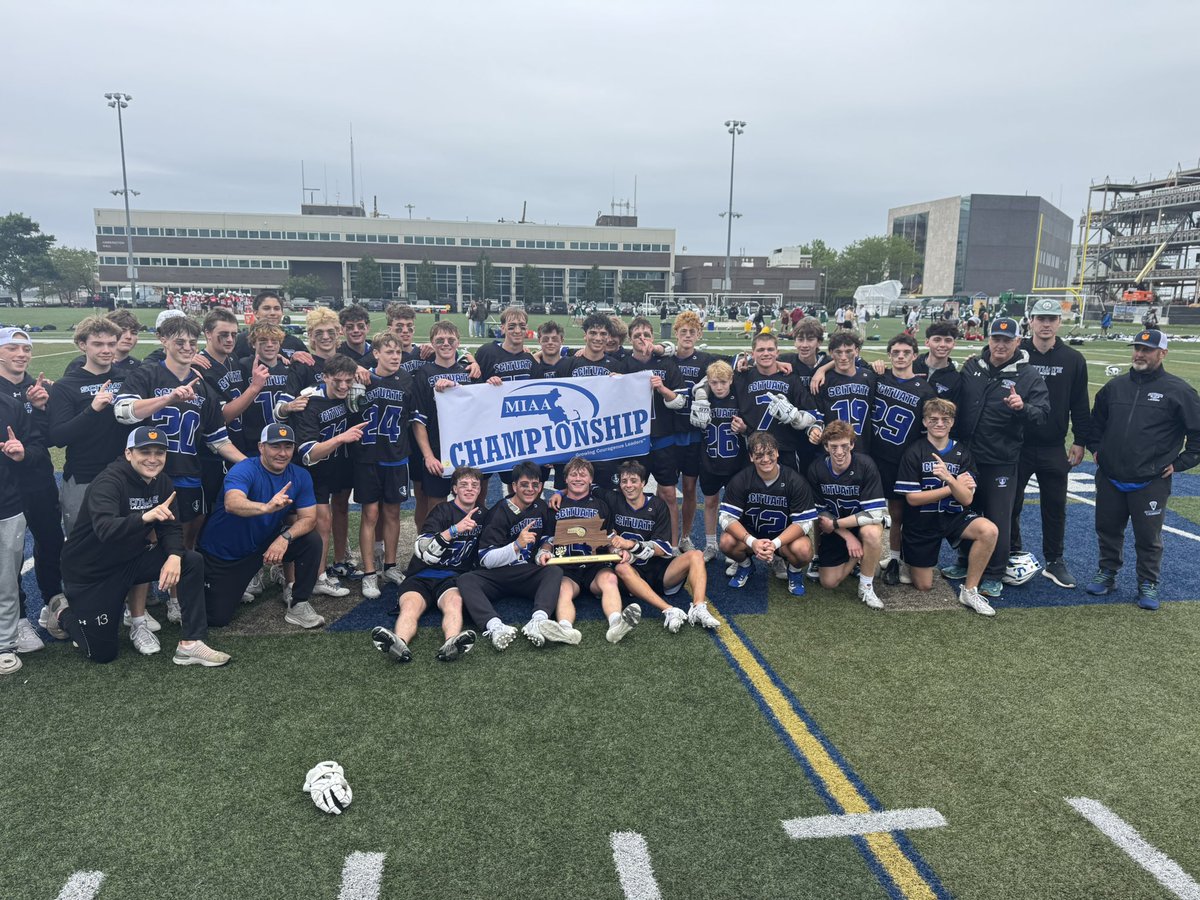 MIAA Boys D3 Lacrosse State Champions <a href="/ScitAthletics/">SHS Athletics</a> <a href="/MIAA033/">MIAA</a>