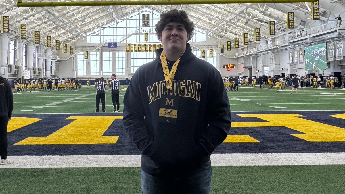 "EJ Holland" (@ejhollandon3) on Twitter photo BOOOOMMM!!!!
Michigan has landed a commitment from elite long snapper Colton Dermer (<a href="/colton_dermer/">Colton Dermer</a>). Ranked as a five-star on Kohl's #GoBlue. on3.com/boards/threads… BOOOOMMM!!!!
Michigan has landed a commitment from elite long snapper Colton Dermer (<a href="/colton_dermer/">Colton Dermer</a>). Ranked as a five-star on Kohl's #GoBlue. on3.com/boards/threads…