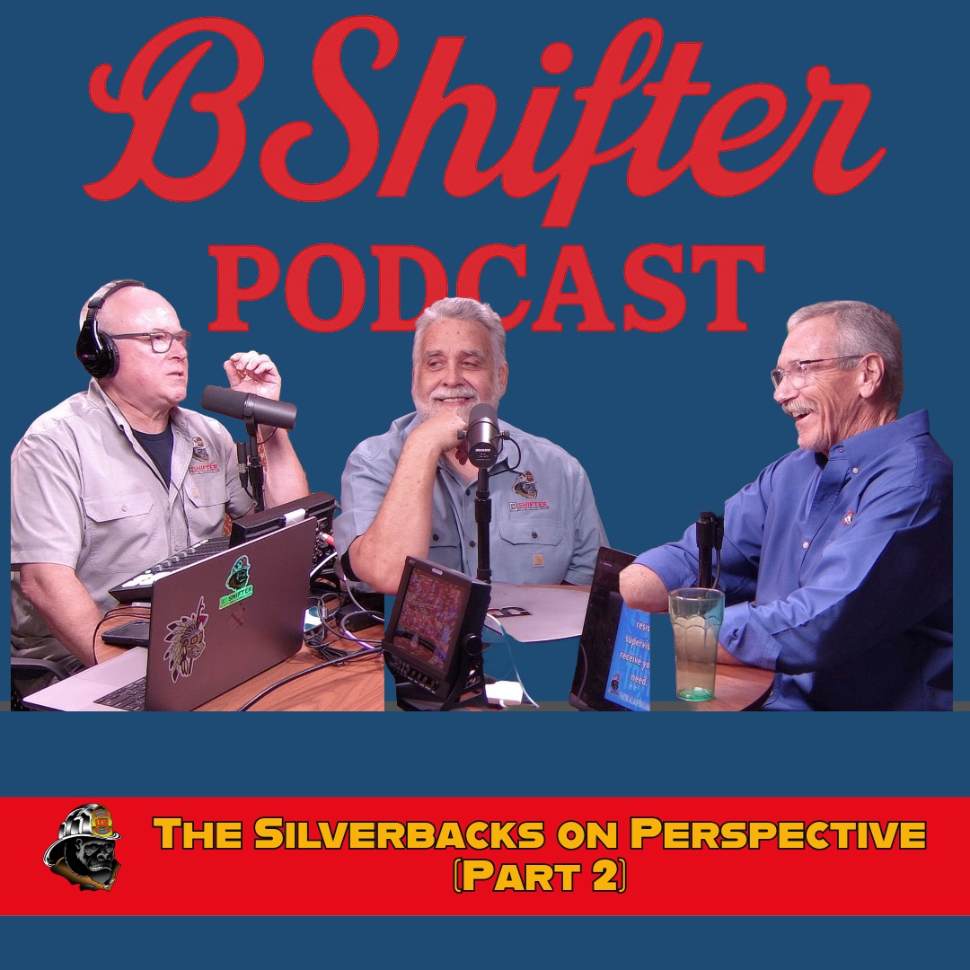 🚨 New B Shifter Podcast! 🚨
The Silverbacks on Perspective (Part 2)
This week, we dive deeper into how perspective shapes fireground leadership, firefighter safety, and organizational success. 👨‍🚒🔥

👉 The transition from firefighter to officer to BC demands a shift in