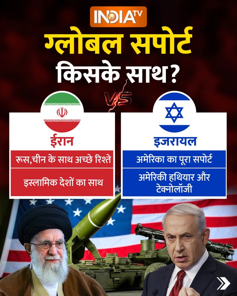 अगर इजरायल और ईरान जंग बढ़ी तो दोनों देशों में कौन किस पर पड़ेगा भारी...👇👇👇

#IranIsraelWar #Israel #War #NuclearPlant #Iran #TelAviv #IsraeliranWar #iranisraelwar #IsraelTerroristState #IranUnderAttack