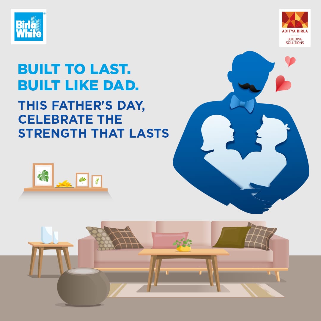 BirlaWhite's tweet image. Strong and always reliable, this Father’s Day, we salute that dependable spirit that protects us through all the ups and downs.

#HappyFathersDay #StrongLikeDad #BuiltOnStrength #WallsOfSupport #BirlaWhiteKaWhiteCementAdvantage