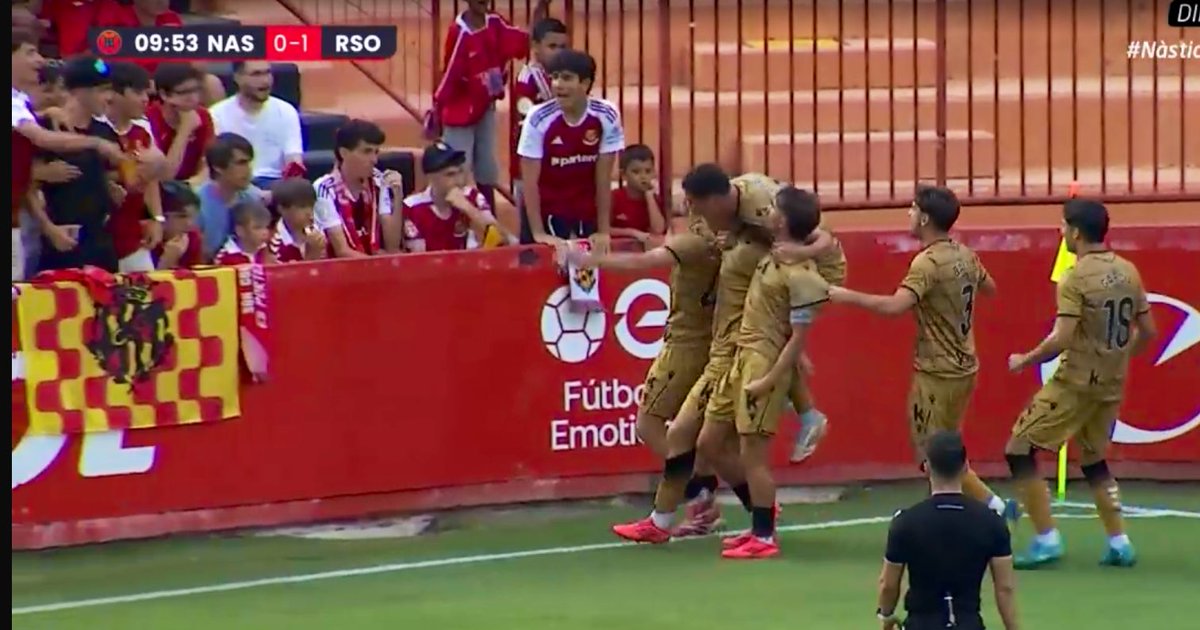 Gol del Sanse!!!#NasticRealSociedadB