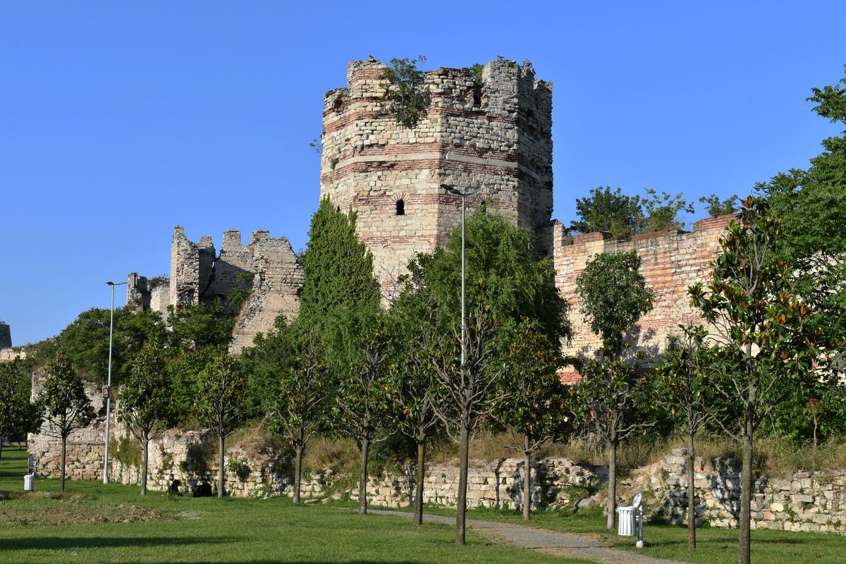 Kariye Camii/formerly Chora Monastery, Atik Mustafa Pașa Camii/unknown former Byzantine church, Tekfur Palace/Palace of the Porphyrogenitus, and Theodosian Walls
Photos taken today
