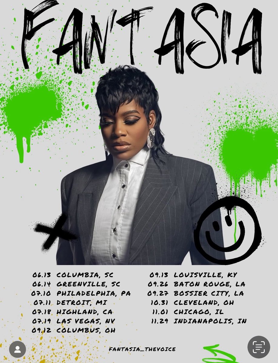 fantasia_daily's tweet photo. Fantasia added “This Is Me” to the setlist https://t.co/xtC6XuVKke