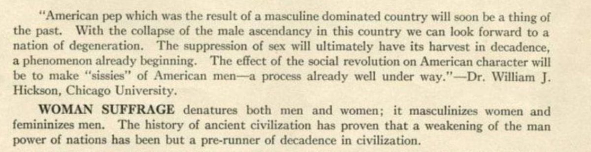 If a movement predicts what will happen if an action is continued, we should look at that even if it is deemed incorrect by society.