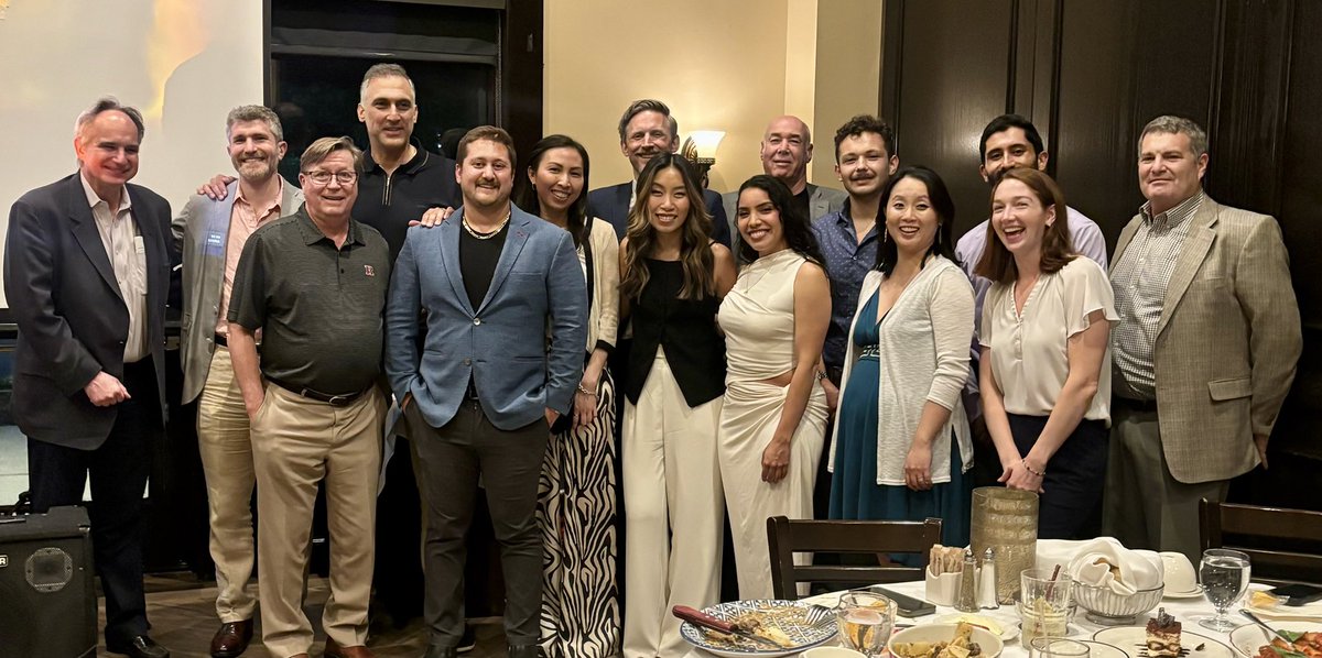 BillBeckerman's tweet image. After 5 years of @RWJMS #vascular residency, w/ 2 years as Chief, we celebrated the graduation of outstanding surgeon, Kristen Lee.
She’ll be missed in the team
room, but she won’t be far as she (after well deserved vacay) operates down the road for the Cardiovascular Care Group