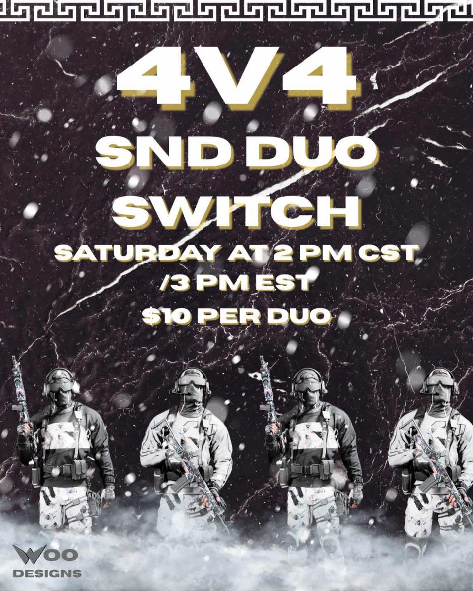 Wheel spin starts in 10 mins. Join in the stream at twitch.tv/odysseyclangam… We still have spots open for teams!