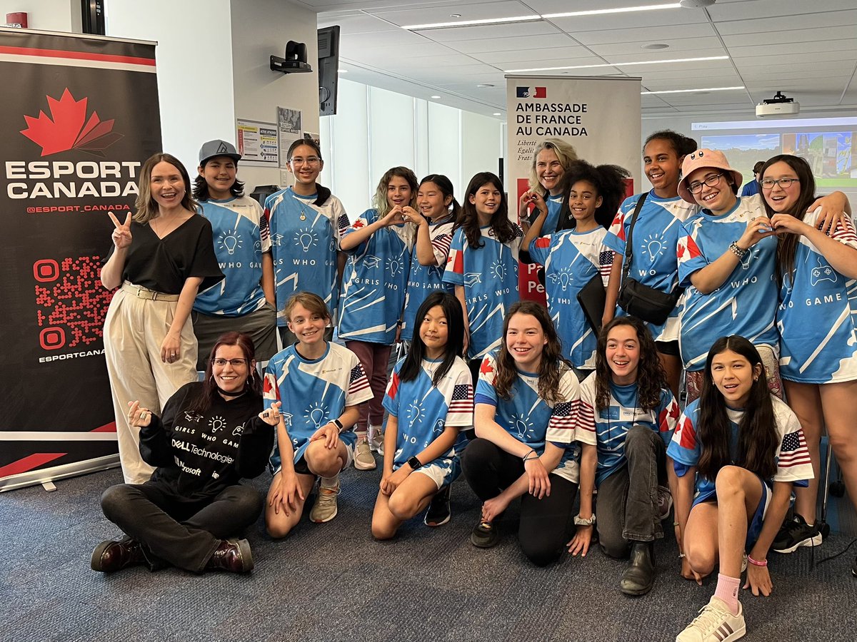 Zélia (@zeliamct) on Twitter photo 📢Shout out to all organizers & sponsors for hosting us today!
We enjoyed being a part of #TorontoGamesWeek and listening to the discussion of The Olympic #Esports Movement - A New Era of Competition 🎮 #GirlsWhoGame
<a href="/torontogameswk/">Toronto Games Week</a> @FranceAuCanada
#xpgamesummit <a href="/XPGamingInc/">XP Gaming Inc.</a> 📢Shout out to all organizers & sponsors for hosting us today!
We enjoyed being a part of #TorontoGamesWeek and listening to the discussion of The Olympic #Esports Movement - A New Era of Competition 🎮 #GirlsWhoGame
<a href="/torontogameswk/">Toronto Games Week</a> @FranceAuCanada
#xpgamesummit <a href="/XPGamingInc/">XP Gaming Inc.</a>