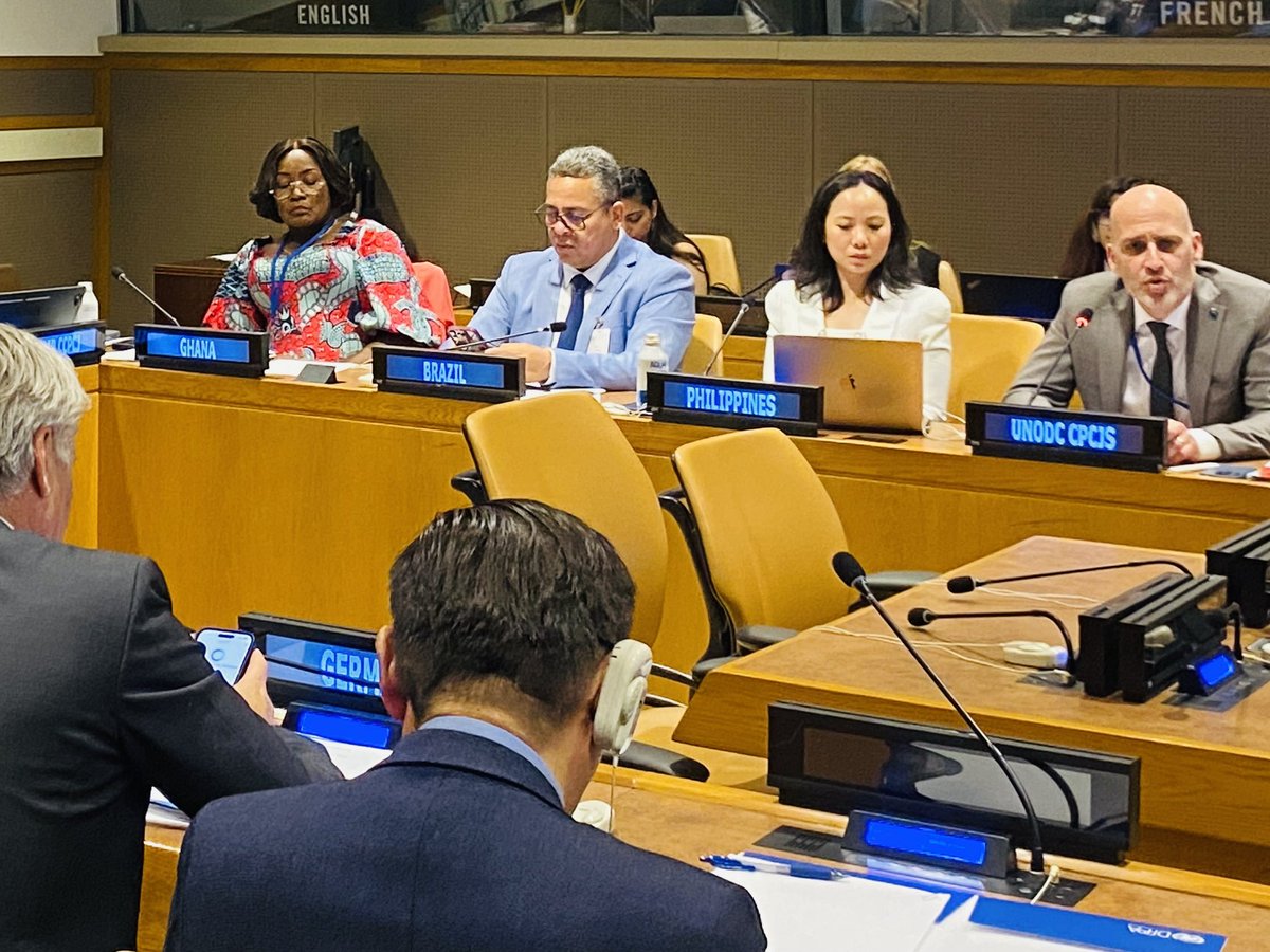 Philipp Meissner (@ph_meissner) on Twitter photo Moving from theory to practice!
<a href="/UNODC/">UN Office on Drugs & Crime</a> convenes a ministerial side event on how to translate the #UN standards on #prison management into action.
Tangible progress can be achieved if the treatment of offenders does not remain a mere afterthought!
🎥 bit.ly/3HG3GFO Moving from theory to practice!
<a href="/UNODC/">UN Office on Drugs & Crime</a> convenes a ministerial side event on how to translate the #UN standards on #prison management into action.
Tangible progress can be achieved if the treatment of offenders does not remain a mere afterthought!
🎥 bit.ly/3HG3GFO