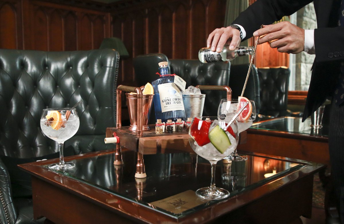 Elevate your gin experience with a private guided tasting like no other.

Sample three exceptional craft gins, including the iconic Drumshanbo Gunpowder Irish Gin, then infuse your own mini gin to take home using a selection of botanicals. 

#AshfordCastle #WorldGinDay