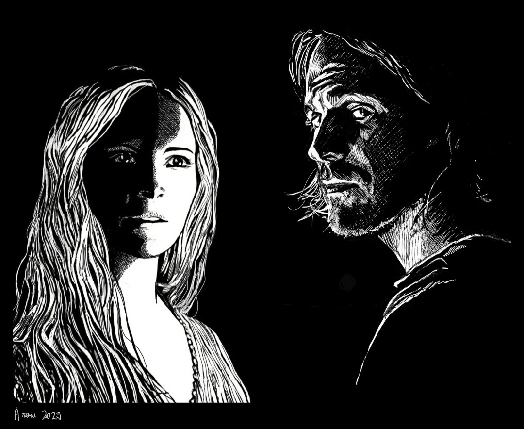 And what do you know about darkness, Galadriel?
***
The conversation in the forge is one of the best between them, with Galadriel's confession and apologies included.
<a href="/TheRingsofPower/">The Lord of the Rings</a>