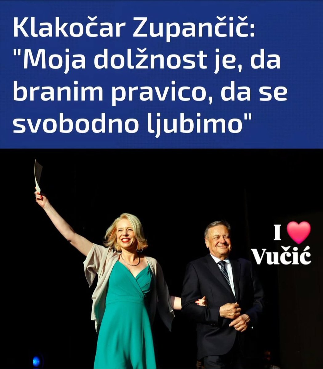 Well put.

#klakočar #janković #vučić #ljubav