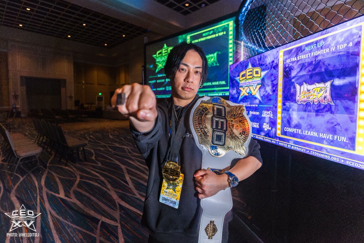 CEO 2025 on June 13-15 in Orlando, FL! (@ceogaming) on Twitter photo Congratulations to our #CEO2025 Street Fighter III: 3rd Strike Top 8!
🥇 <a href="/movmovmov/">MOV</a>
🥈 <a href="/feetwork101/">Frankiebfg</a>
🥉 <a href="/Arlieth/">Arlieth 🛫 CEO ✊ Jazzy 🎷Evo</a>
🏅 <a href="/JWonggg/">Justin Wong</a>
🏅 <a href="/NYChrisG/">Chris G</a>
🏅 everdred
🏅 seak
🏅 El Cubano Loco
📸 <a href="/HelloItsLi/">HelloItsLi 📸</a> Congratulations to our #CEO2025 Street Fighter III: 3rd Strike Top 8!
🥇 <a href="/movmovmov/">MOV</a>
🥈 <a href="/feetwork101/">Frankiebfg</a>
🥉 <a href="/Arlieth/">Arlieth 🛫 CEO ✊ Jazzy 🎷Evo</a>
🏅 <a href="/JWonggg/">Justin Wong</a>
🏅 <a href="/NYChrisG/">Chris G</a>
🏅 everdred
🏅 seak
🏅 El Cubano Loco
📸 <a href="/HelloItsLi/">HelloItsLi 📸</a>