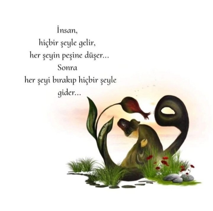 İnsan; hep “bilmediğinden” değil ya,
Bazen de “bildiğinden” susar.
Edep bilir, susar.
Sabır bilir, susar.
SAYGI bilir, susar.
Sevgi bilir, susar.
Bazen de anlayanı olmadığını bilir,
susar..!!??