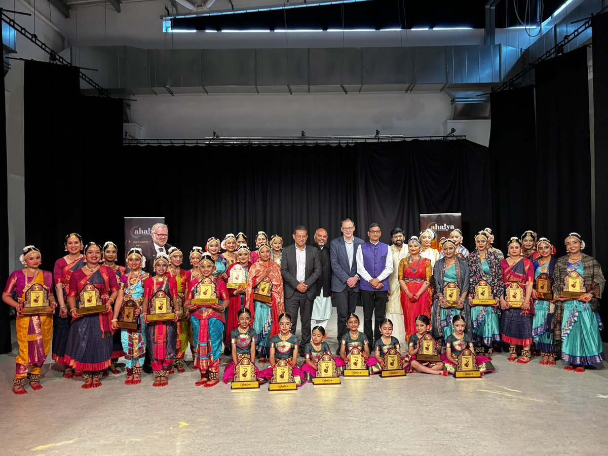Foysol Choudhury MBE MSP (@foysolchoudhury) on Twitter photo Delighted to attend Ahalya Dance Academy’s Samarpana 2025 at Forrester High School, Edinburgh <a href="/forresterhs/">Forrester High</a> – a vibrant showcase of Bharathanatyam and South Asian culture.
An uplifting afternoon filled with talent, tradition, and community pride.
#AhalyaDanceAcademy
#Samarpana Delighted to attend Ahalya Dance Academy’s Samarpana 2025 at Forrester High School, Edinburgh <a href="/forresterhs/">Forrester High</a> – a vibrant showcase of Bharathanatyam and South Asian culture.
An uplifting afternoon filled with talent, tradition, and community pride.
#AhalyaDanceAcademy
#Samarpana