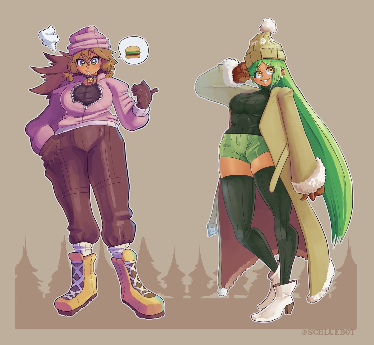 It's a bad time to start thinkin' about winter fashion...