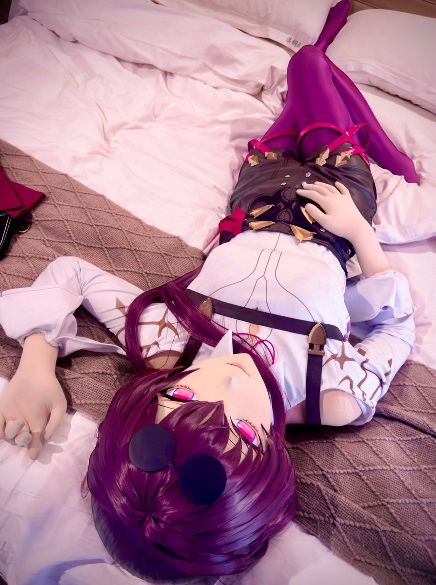 今天也在努力攒星琼❤️想要卡芙卡妈咪的奖励🤤
#kigurumi #着ぐるみ