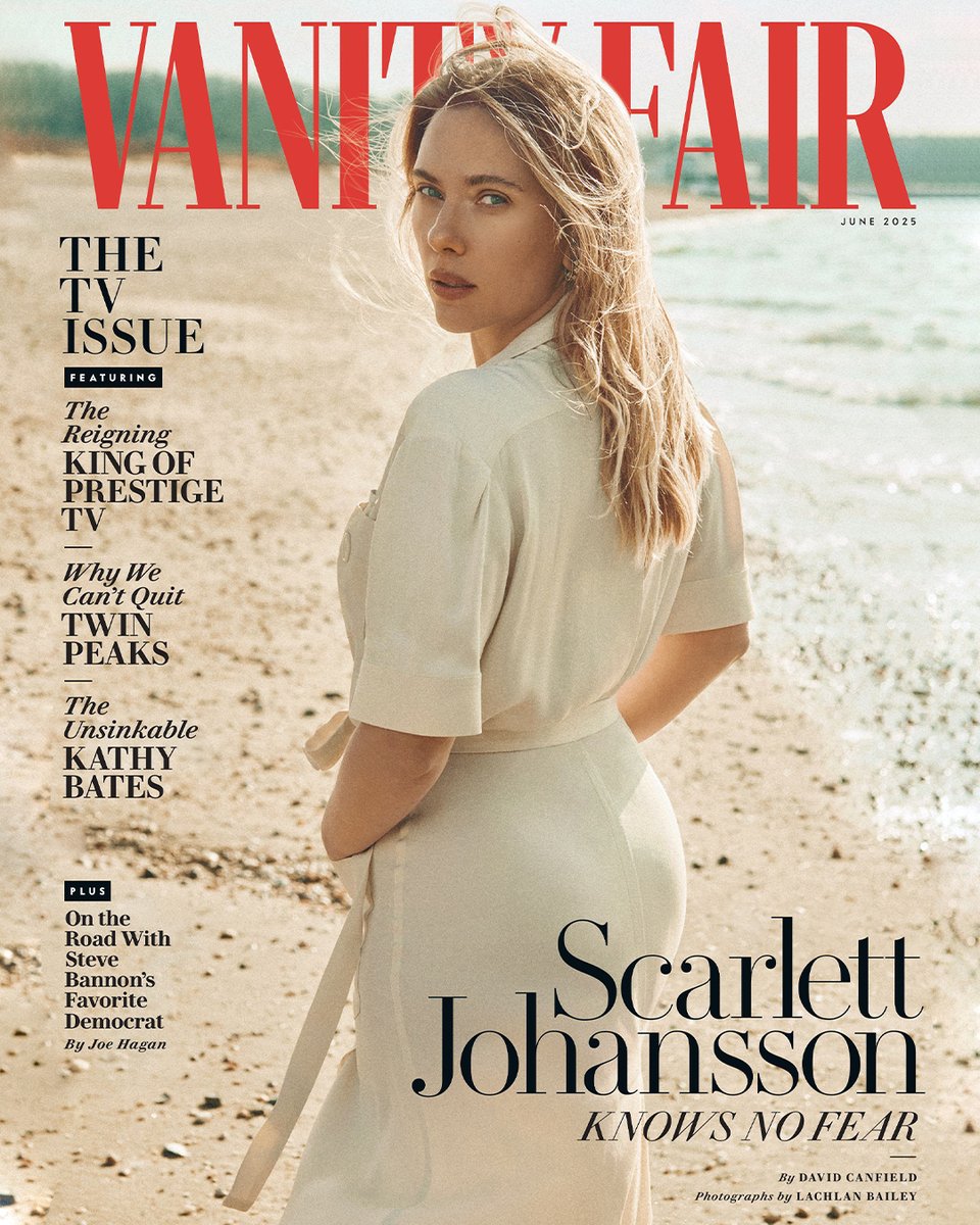 Prada Ambassador Scarlett Johansson wears Prada Days of Summer Collection in a recent issue of Vanity Fair. The editorial was photographed by Lachlan Bailey and styled by Geraldine Saglio.

#PradaEditorials