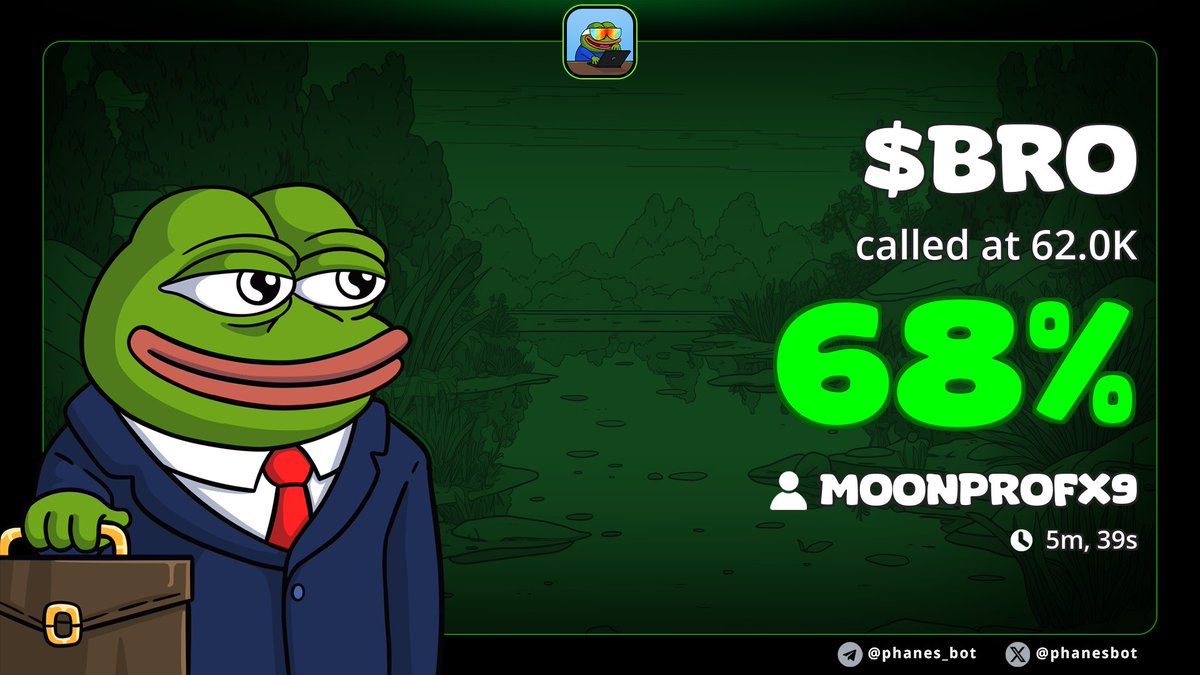 ryptoDiVA's tweet photo. Approaching 2x on $BRO
#GARANTI
#volkankonak #LaCasaDeLosFamososCol #kimsoohyun #memecoin
#GARANTI
#SOL๐ฅ
#iplsuspended https://t.co/wIPsou7w0W