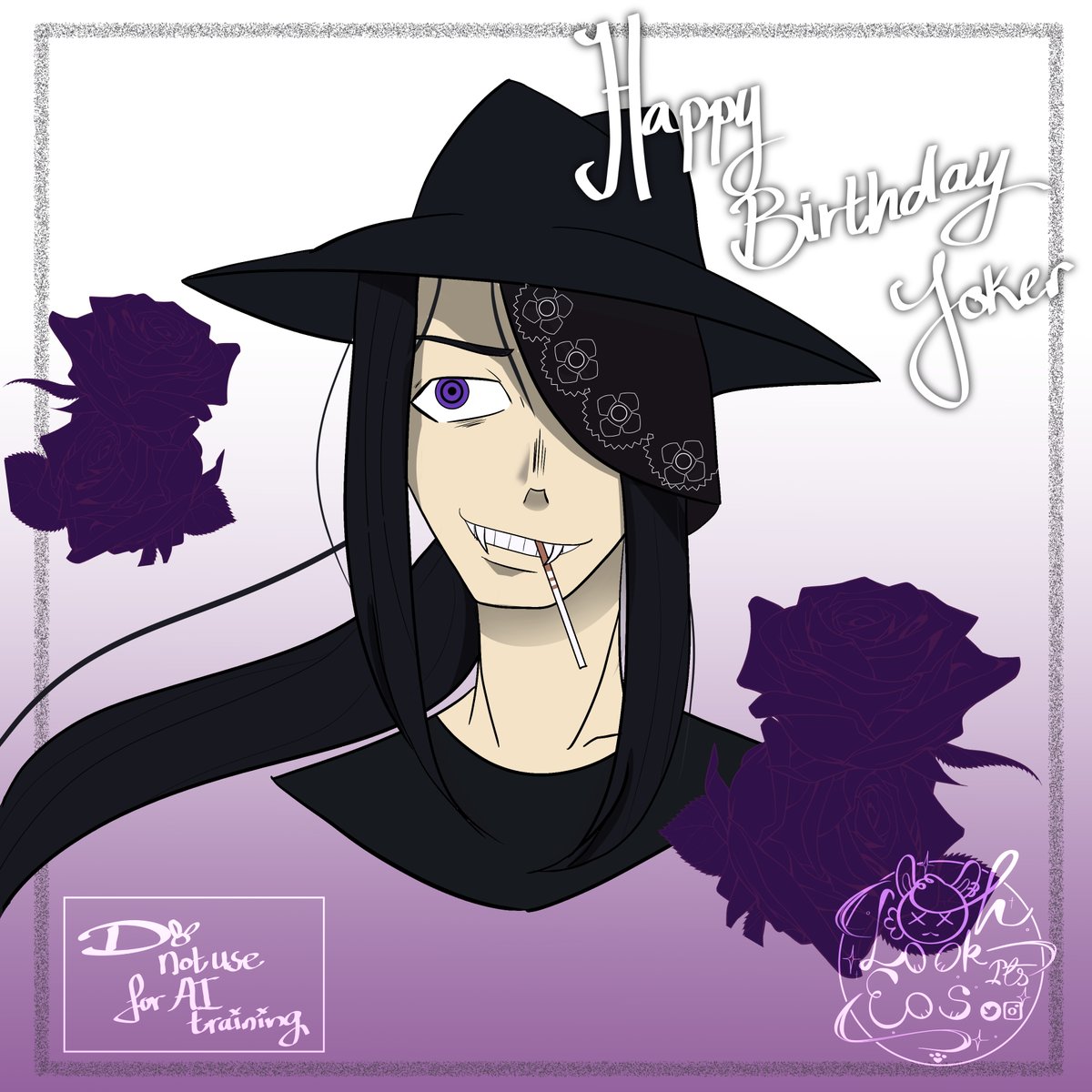 Happy birthday Jokerrrrrr~✨🃏

#ジョーカー生誕祭2025 
#ジョーカー誕生祭2025