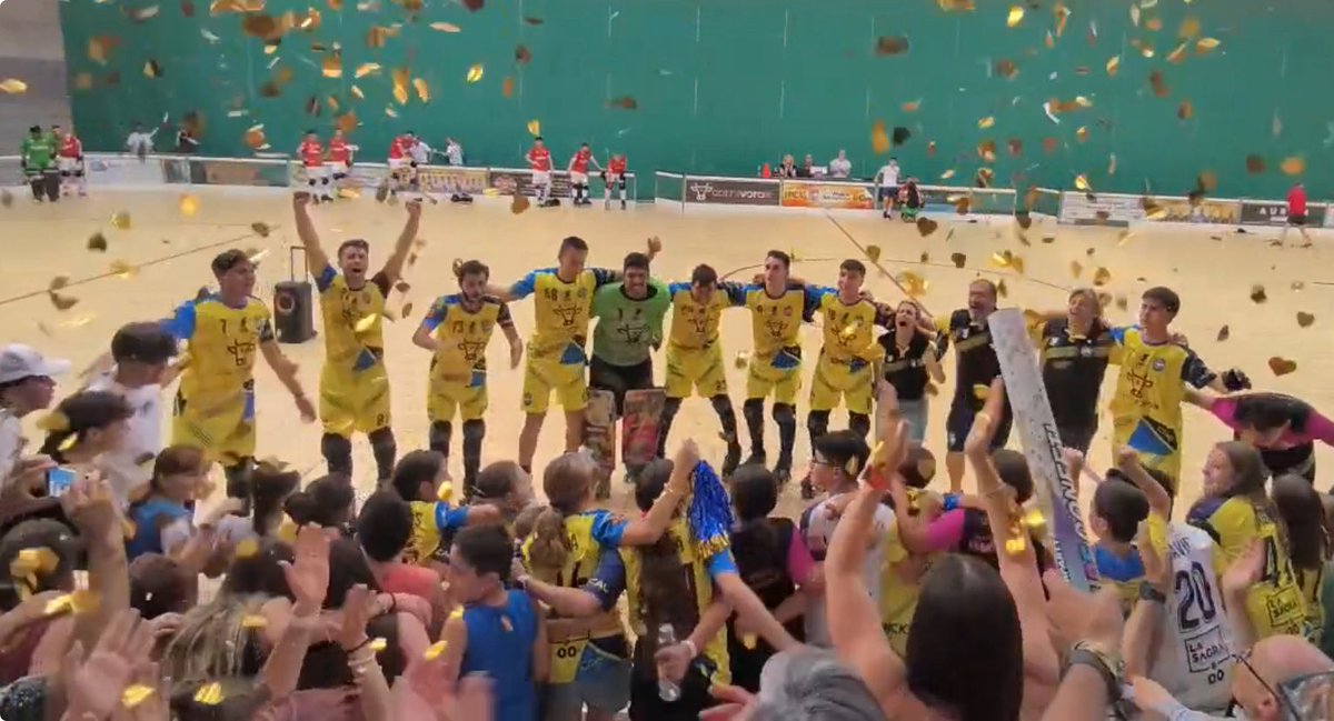 Tu pasión, nuestro ascenso. El sueño ya es una realidad 💪

Dijimos que íbamos a luchar por un sueño.
Lo hicimos cada entrenamiento, cada partido, cada caída.
Hoy, ese sueño tiene nombre: OK Liga Plata.
Seguimos luchando, seguimos soñando.

-Club Patín #Alcorcón -💛💙