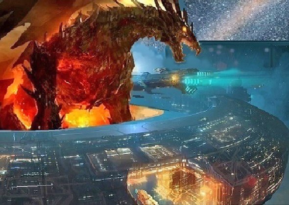 Quick art for your enjoyment. I call this "Frentle's Dragon".

THE SCORPIO SPHERE is my new fantasy novel.

For a FREE preview, just click the link&gt;

barnesandnoble.com/w/the-scorpio-…